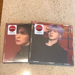 Ateez Golden hour Pt 2 Digipak Exclusive Target 2 random Cd & pictures Set NEW